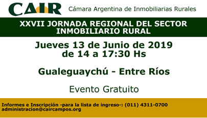 XXVII Jornada Regional: 13 de Junio 2019 GUALEGUAYCHU Entre Ríos