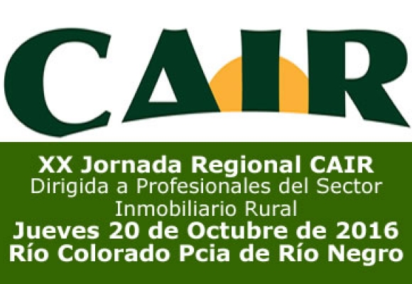 XX Jornada Regional: Río Colorado Pcia de Río Negro