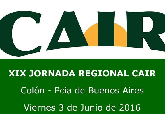 XIX Jornada Regional – COLON BS AS – Viernes 3 de Junio 2016